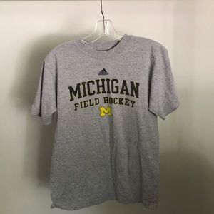 Adidas University of Michigan Field Hockey Tee